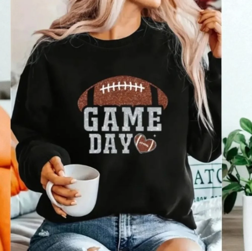 Football Game Day Lightweight Sweatshirt